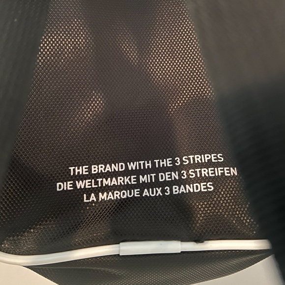 ADIDAS Originals NWOT Women's Originals Santiago Mini Backpack, Black/White, - Picture 3 of 10